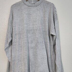 Free People Mock Neck Tunic Shirt | Size: S